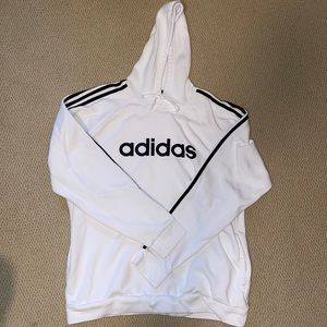 White adidas sweatshirt